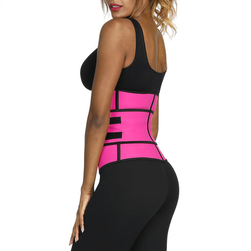 Latex Waist Trainer Sauna Belt Hourglass Shaper