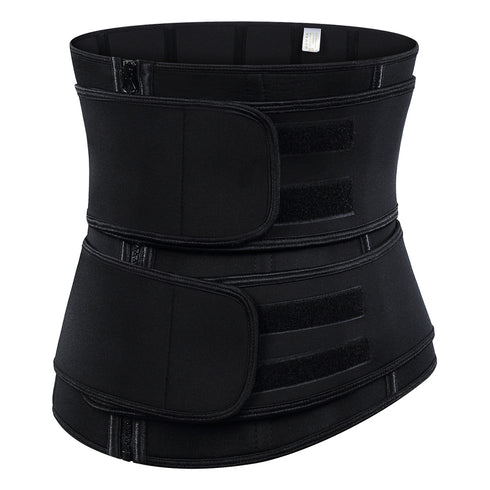 Neoprene Zipper Velcro High Compression Waist Trainer