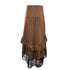 Classical Steampunk Gothic Lace Skirt For Corset