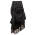Classical Steampunk Gothic Lace Skirt For Corset