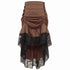Classical Steampunk Gothic Lace Skirt For Corset