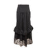 Classical Steampunk Gothic Lace Skirt For Corset