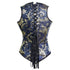 Renaissance Brocade Flower Cupless Waist Trainer Underbust Corset