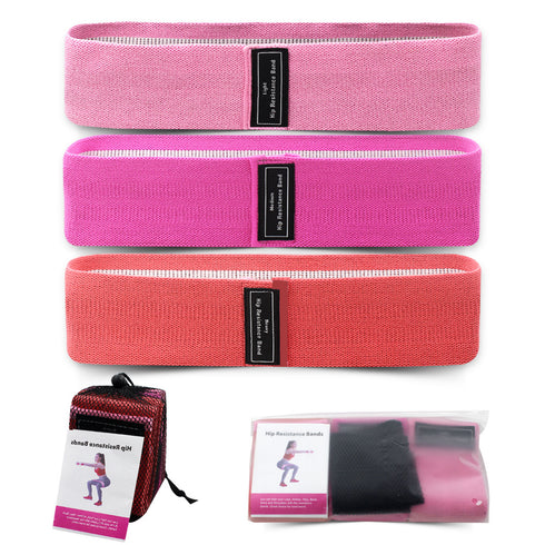 Resistance Bands for Legs Non-Slip Bands 3 Levels Glute Bands