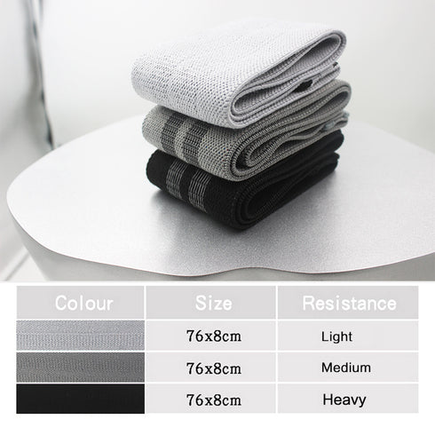 Resistance Bands for Legs Non-Slip Bands 3 Levels Glute Bands
