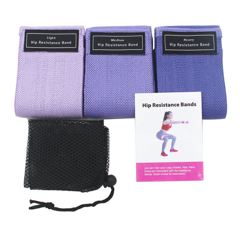 Resistance Bands for Legs Non-Slip Bands 3 Levels Glute Bands