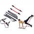 Adjustable Pilates Bar Kit with Resistance Band, Yoga Pilates Stick
