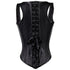 Sexy Leather Steel Boned Cupless Waist Cincher Corset