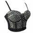 Steampunk Rivet Dance B Cup Bustier Bra