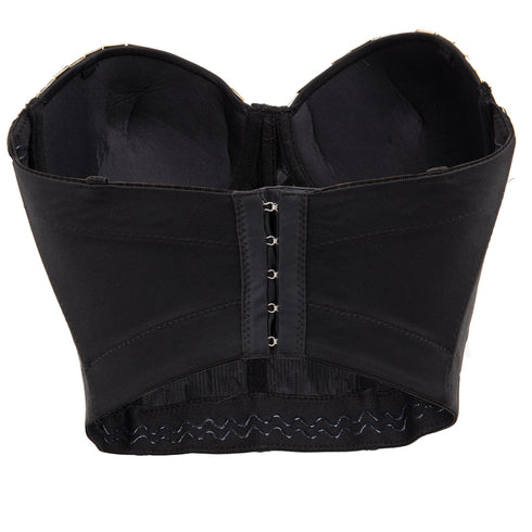 Steampunk Rivet Dance B Cup Bustier Bra