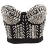 Steampunk Rivet Dance B Cup Bustier Bra