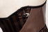 Steampunk Pocket Inclined Buckle Brocade Underbust Corset
