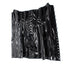 Steampunk Wetlook Leather Black Corset Long Dress Outfits