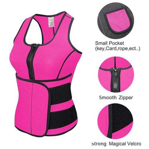 Neoprene Hot Sweat Adjustable Waist Trainer