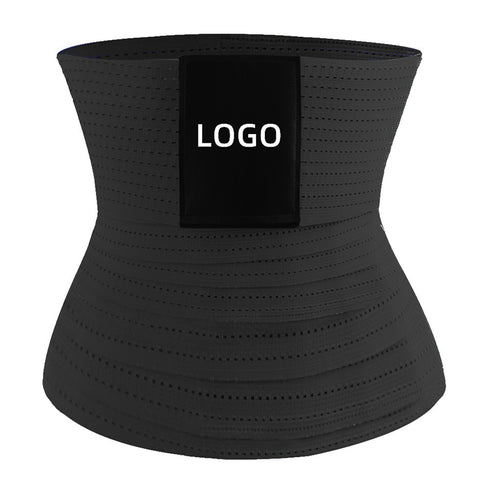 Waist Trimmer Tummy Wrap Breathable Mesh Waist Trainer Belt- One Size Fit All