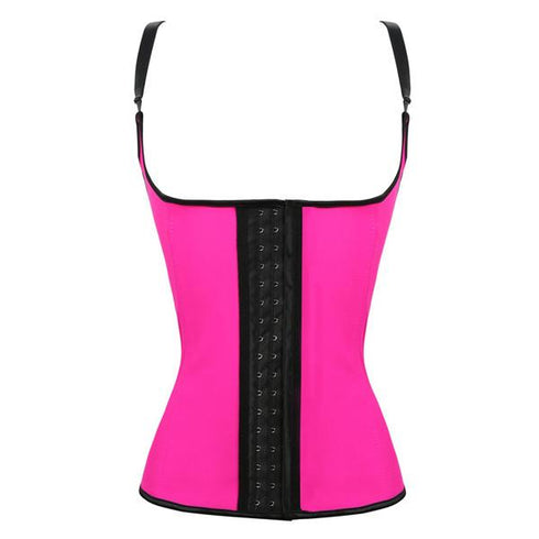 Waist Trainer Latex Shapewear with Adjustable Straps Fajas Colombianas
