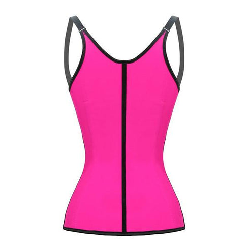 Waist Trainer Latex Shapewear with Adjustable Straps Fajas Colombianas