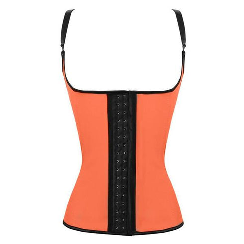 Waist Trainer Latex Shapewear with Adjustable Straps Fajas Colombianas