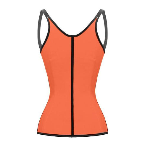 Waist Trainer Latex Shapewear with Adjustable Straps Fajas Colombianas