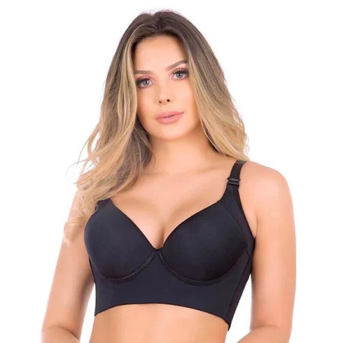 Women Fashion Deep Cup Bra with Shapewear Incorporate