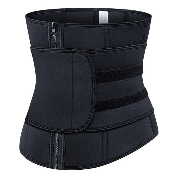 Women Hot Sweat Neoprene Workout Back Support Band Waist Trainer