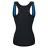 Women Sauna Sweat Waist Trainer Vest with Zipper