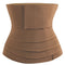 Women Latex Elastic Wrap Trimmer Belt 12.5CM Width