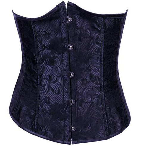 Women's Gothic Renaissance Brocade Waist Cincher Underbust Corsets