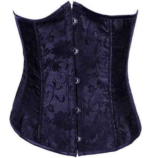 Women's Gothic Renaissance Brocade Waist Cincher Underbust Corsets