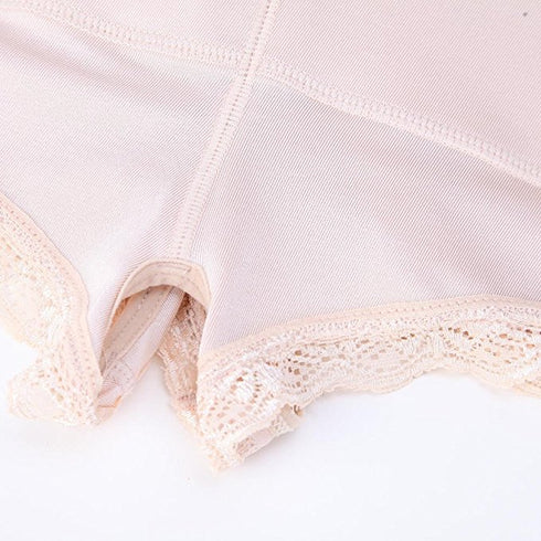 Slimming Braless Body Shaper Zipper Closure