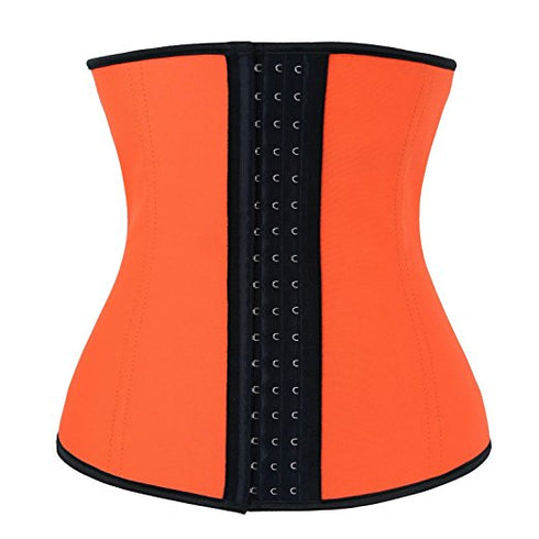 Orange Latex Fajas Colombian Waist Trainer