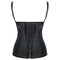 Women Latex Workout Waist Trainer with Straps