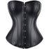 Cool Artificial Leather PU Tunic Belly Overbust Corset