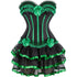 Corset Skirt Renaissance Corset Dress for Women Burlesque Corsets Costumes