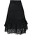 Women's Steampunk Gothic Clothing Vintage Cotton Black Lace Skirts