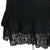 Women's Steampunk Gothic Clothing Vintage Cotton Black Lace Skirts