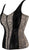 Fashion Women Waist Cincher Overbust Brocade Vest Corset