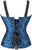 Fashion Women Waist Cincher Overbust Brocade Vest Corset