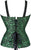 Fashion Women Waist Cincher Overbust Brocade Vest Corset