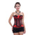 Classic Fashion Trim Pattern Bow Lace Overbust Corset