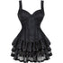 Corset Dress Corset Top Skirt Burlesque Costumes for Women Halloween Costume