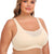 Full Coverage Bras for Women Plus Size Wireless Seamless Lace Bras High Support Large Breast