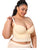 Plus Size Big Breast Full Back Coverage Bra Fat Deep Cup Shape Bra Wireless Push up Bra