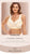 Plus Size Front Closure Posture Bra Seamless Ultra-Thin Embroidered Transparent Bra