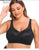 Women Deep Cup Bra Plus Size Fat Full Back Coverage Bra with Push Up Bras