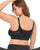 Women Plus Size Front Closure Posture Bra with Adjustable Straps Wirefree