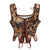 Women Vintage Floral Camisole Flower Embroidery Pattern Overbust Corset