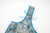 Women Vintage Floral Camisole Flower Embroidery Pattern Overbust Corset