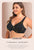 Women's Full Coverage Plus Size Wireless Lace Lift Up Bra