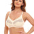 Women's Lace Plus Size Bra Without Underwire Full Coverage Cups Breasts Bra